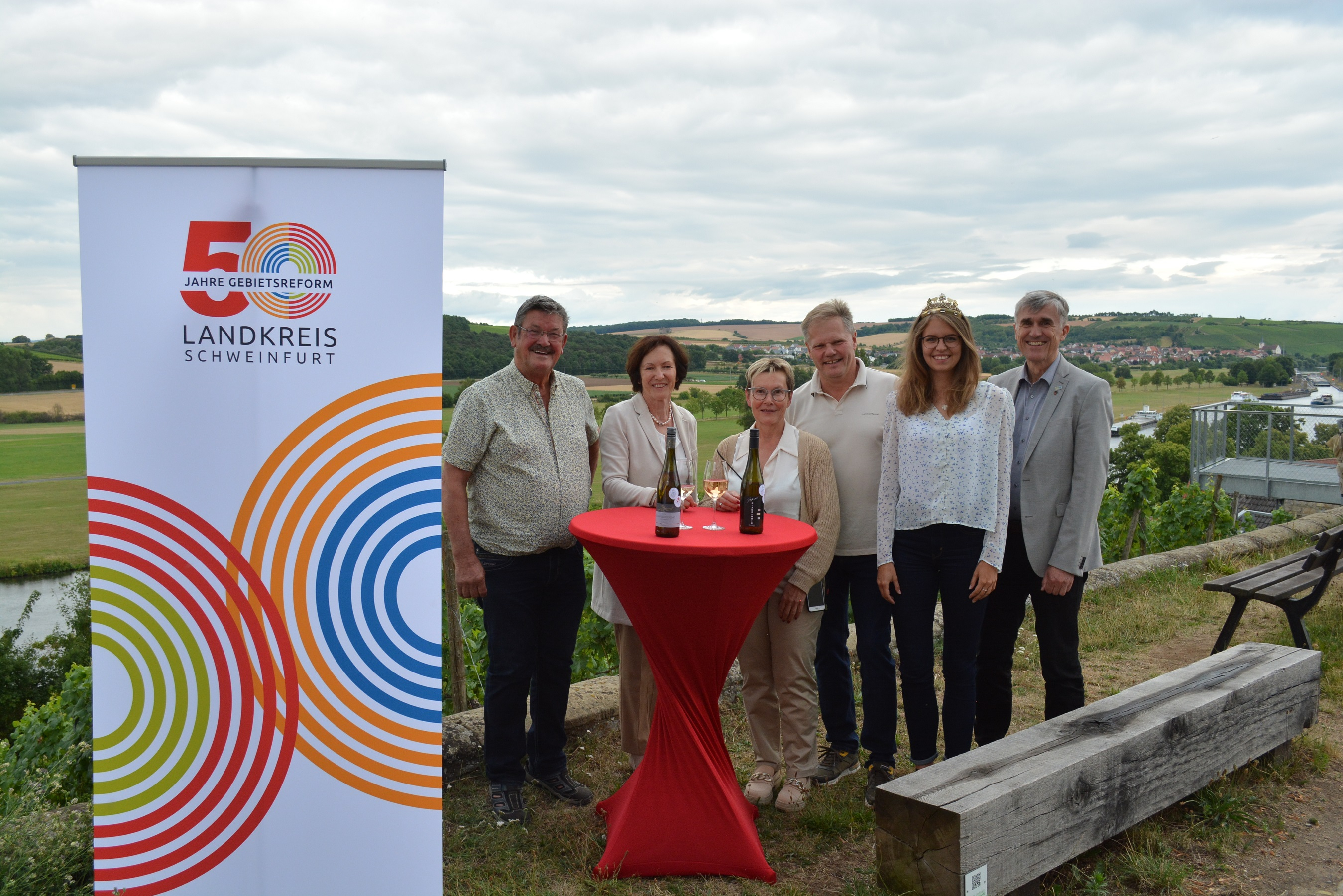 Zwei Jubiläumsweine für den Landkreis Schweinfurt ausgewählt