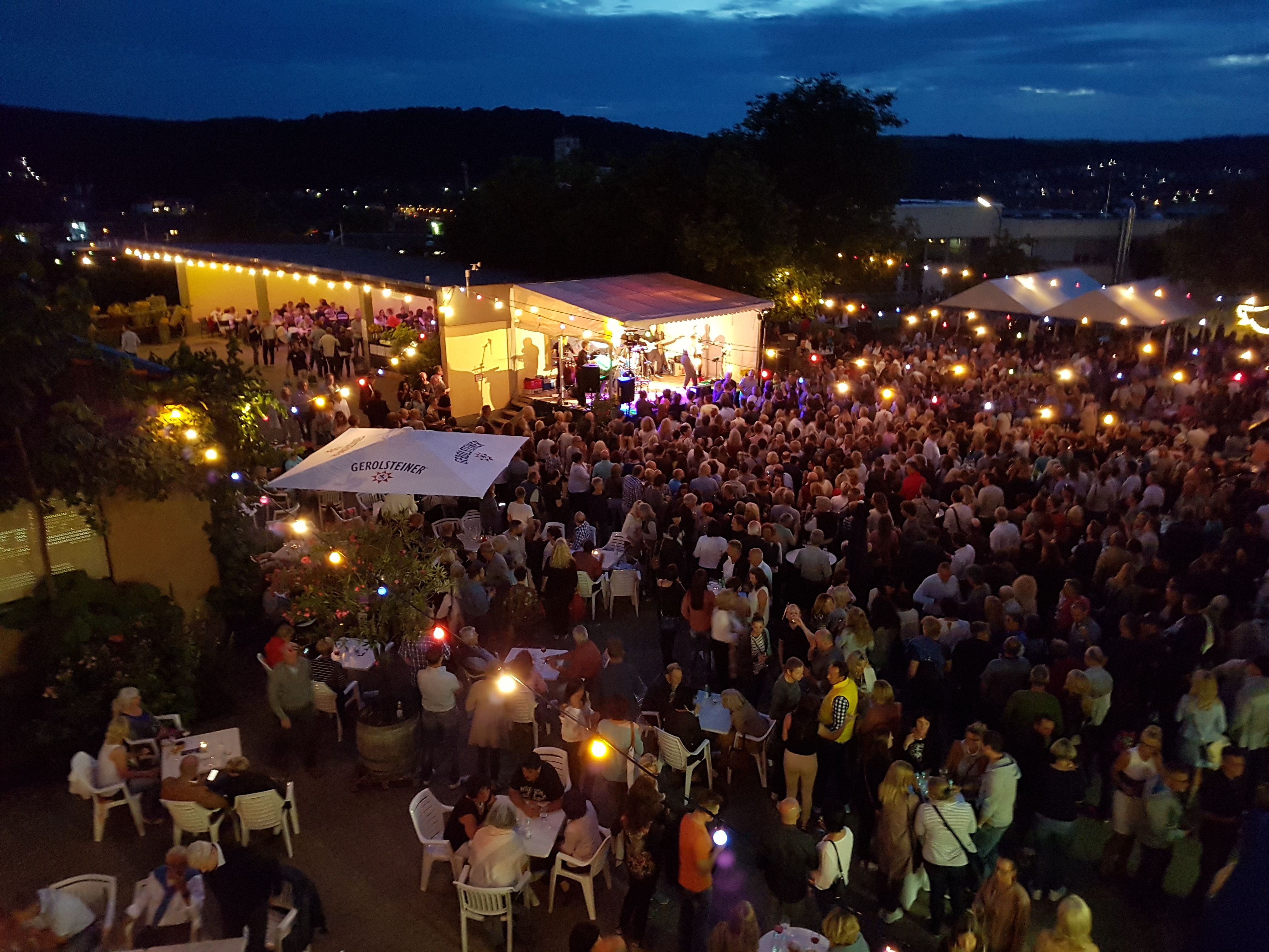 Die WEIN.PARTY rockt den Pfaffenberg!