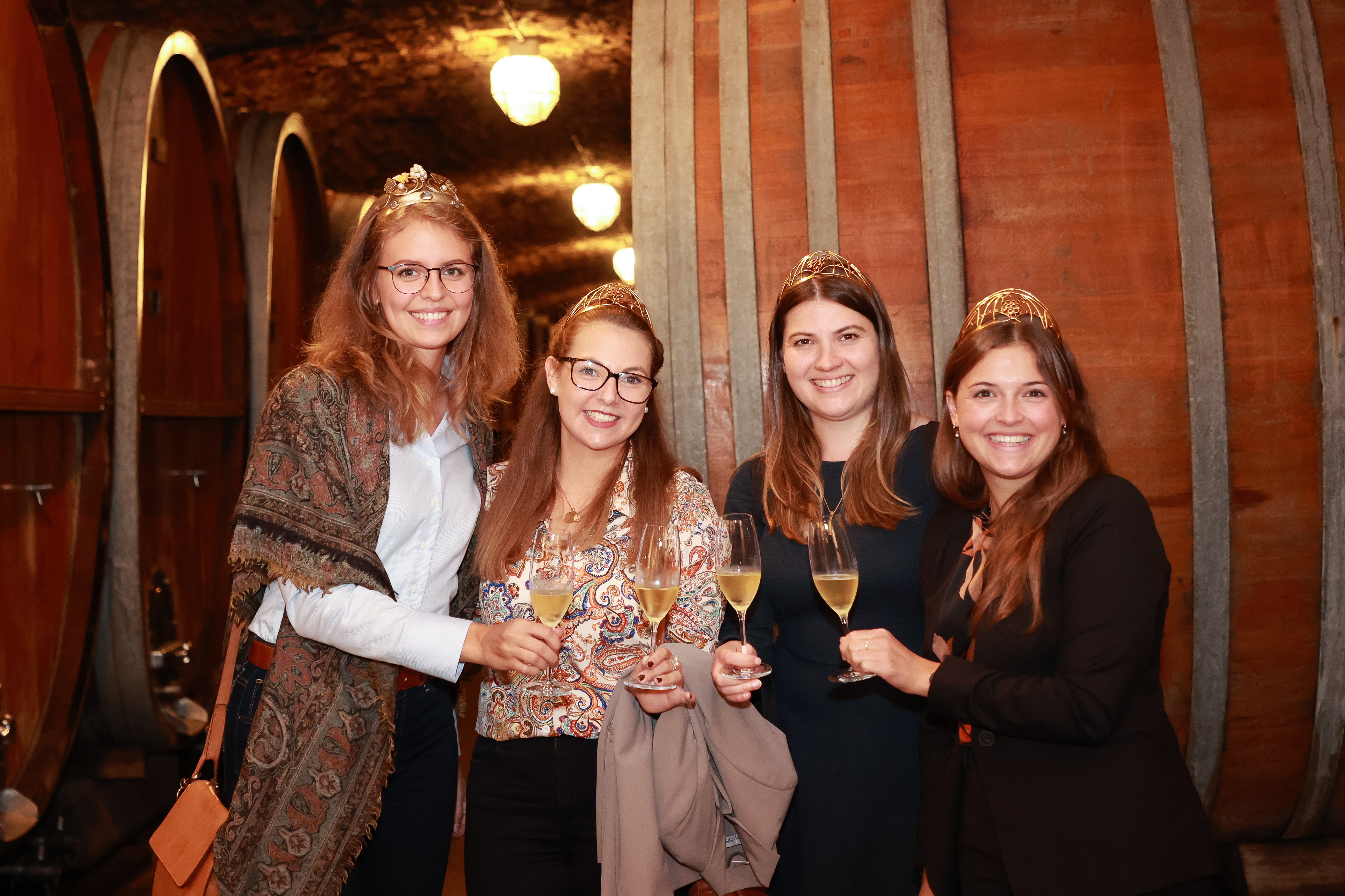 Royaler Besuch im fränkischen Weinanbaugebiet