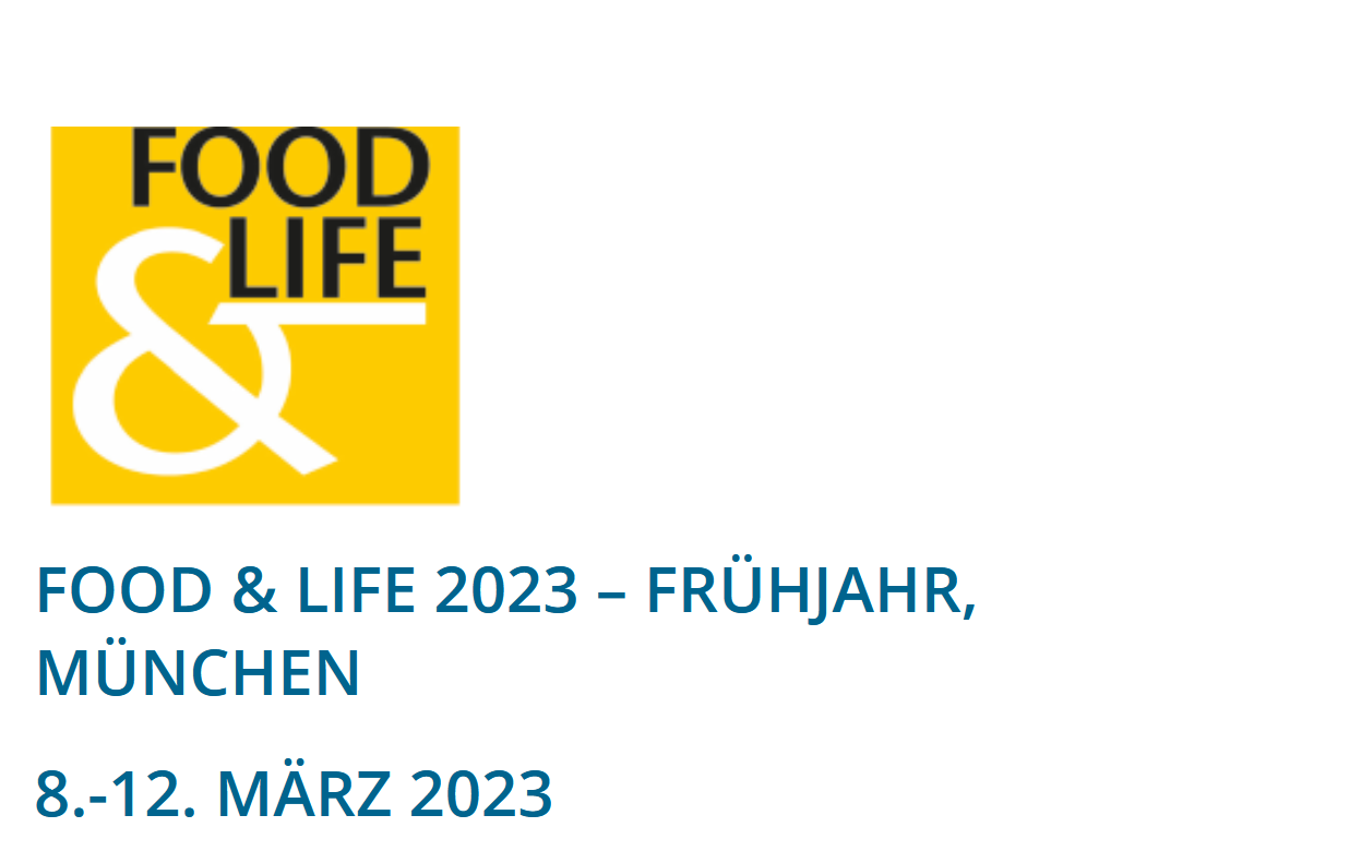 Bayerischer Gemeinschaftsstand auf der Food&Life München im Frühjahr 2023