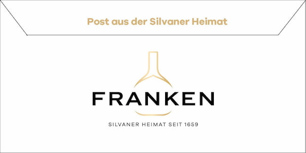 Individualisierte Briefumschläge mit Silvaner Heimat Branding
