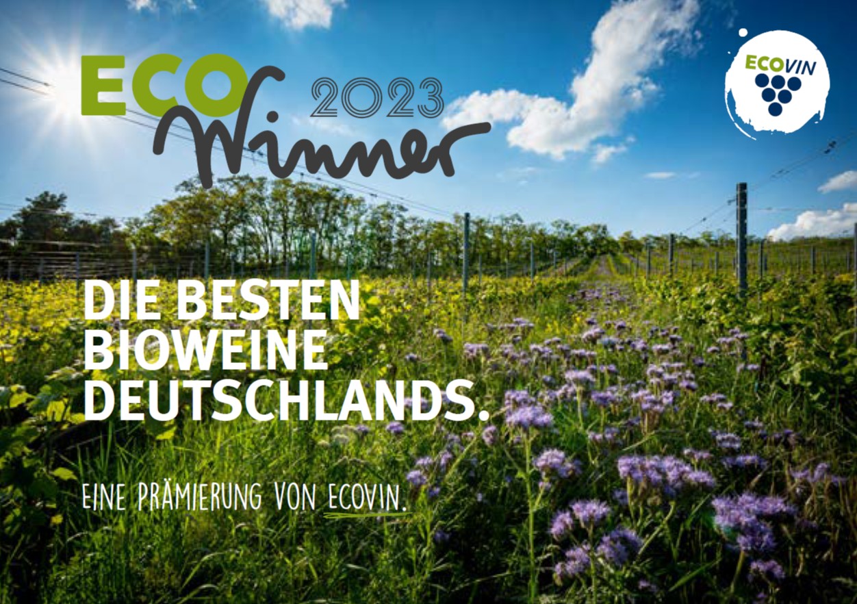 EcoWinner 2023 – die besten Bioweine Deutschlands!