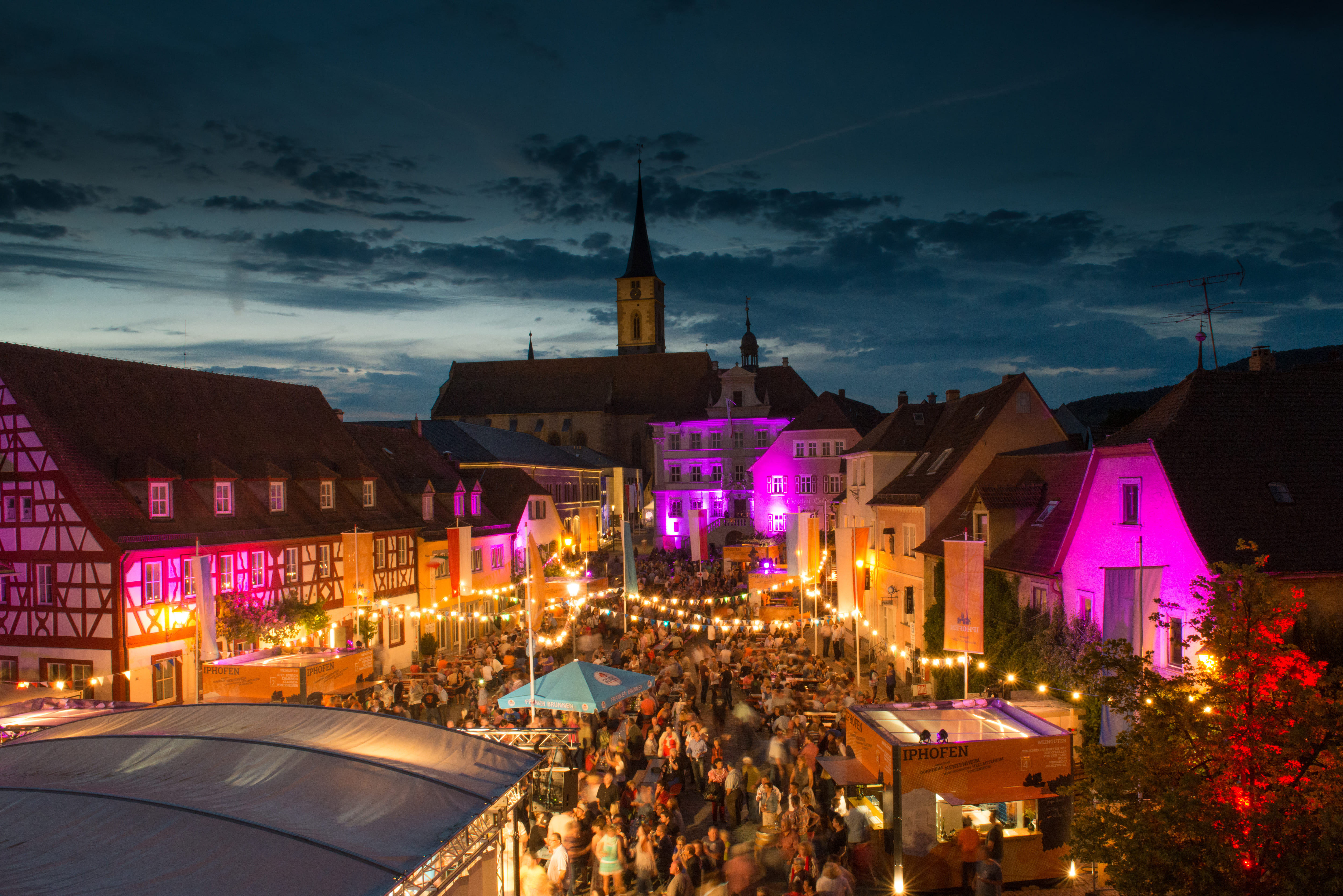 Jubiläums-Winzerfest der Weinfreunde Iphofen vom 7. – 10. Juli 2023