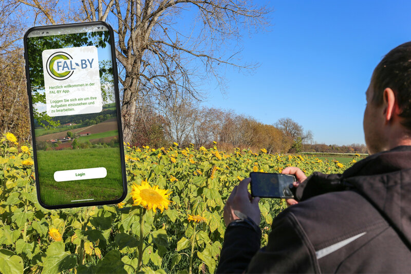 Infos zur „FAL-BY“ (Foto-App für landwirtschaftliche Förderung in Bayern) App