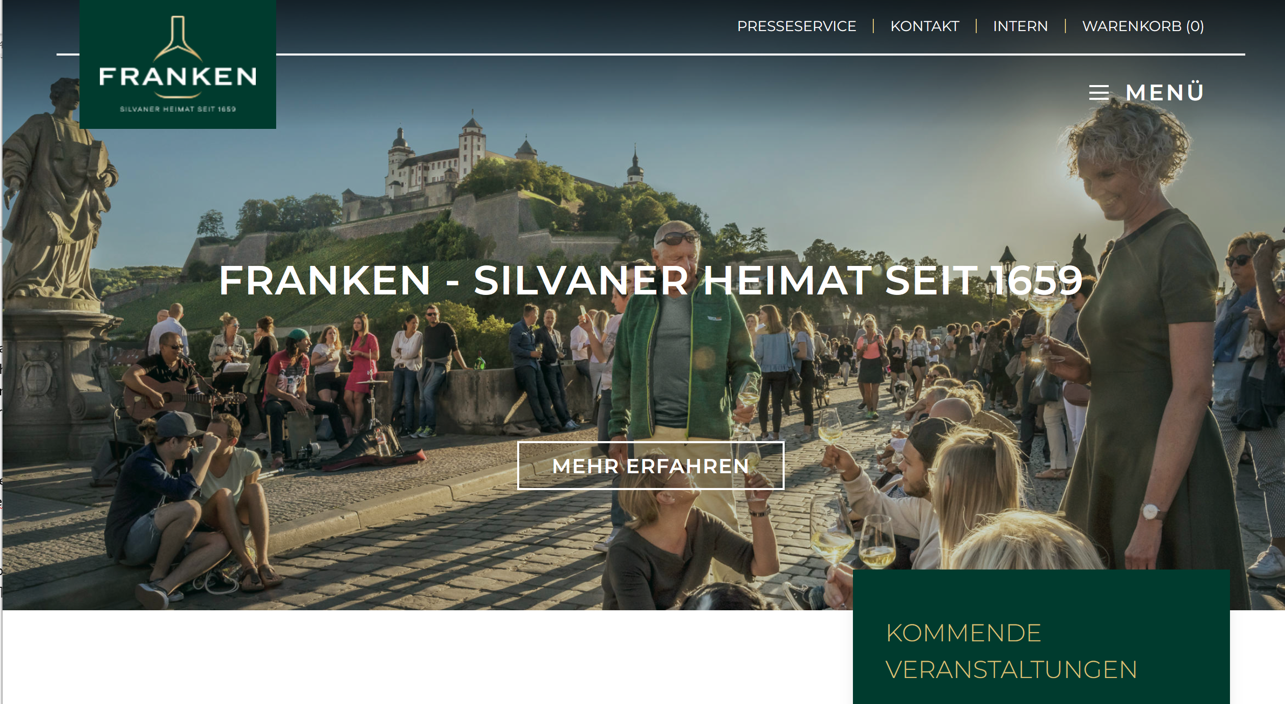 Franken bekommt eine neue Webseite!