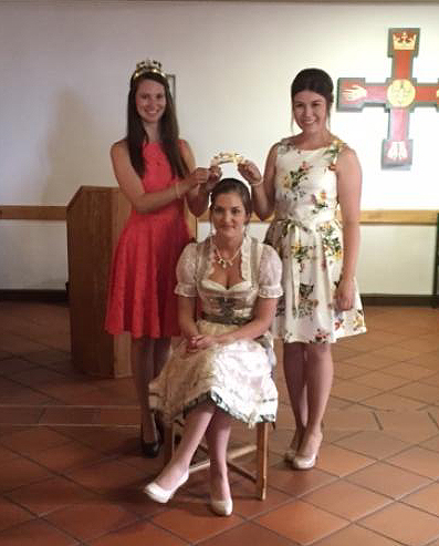 Krönung Casteller Weinprinzessin